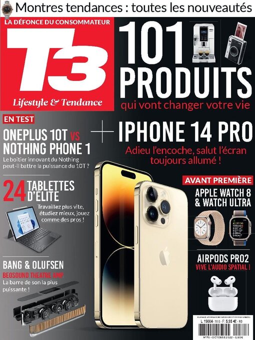 Title details for T3 Gadget Magazine France by Blizz Media - Available